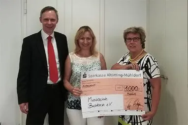 Spende der Sparkasse 2016